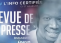 ITV REVUE DE PRESSE IRADIO DU JEUDI 26 OCTOBRE 2023 AVEC BABA NDIAYE