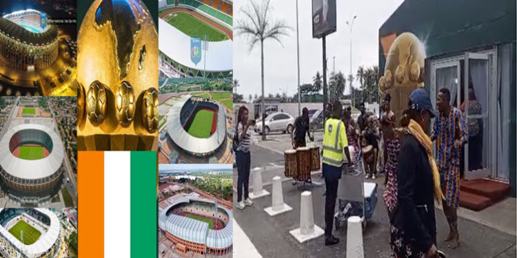 Tirage au sort CAN 2024 VIDÉO-L’ARRIVÉE DES DÉLÉGATIONS À L’AÉROPORT D’ABIDJAN 1 Tirage au sort CAN 2024 VIDÉO-L’ARRIVÉE DES DÉLÉGATIONS À L’AÉROPORT D’ABIDJAN