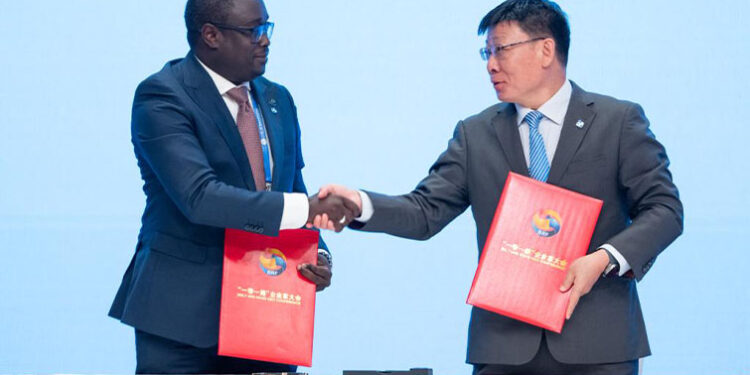 L’ACCORD SIGNÉ PAR LE CETUD DANS LE CADRE DE LA « BELT AND ROAD INITIATIVE » 1 CETUD