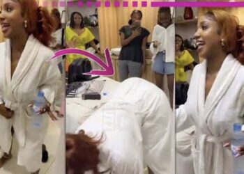 Coulisse cœurs brisés : Le « leumbeul » hot de l’actrice Aïssatou qui secoue la toile (vidéo)