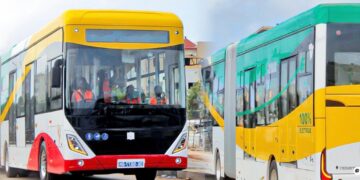 Réception de 121 bus articulés du BRT : la date de la mise en exploitation commerciale connue