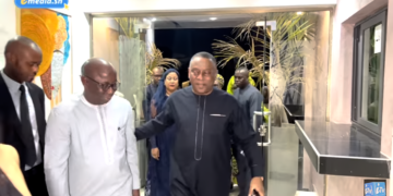 Entretien spécial : les images de l’arrivée du candidat de la Coalition Gadio 2024 à Emedia