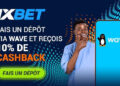 Publirédactionnel : Dépose sur 1xBet via WaveMoney et parie avec des bonus !