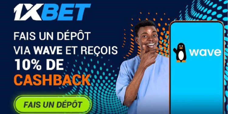 Publirédactionnel : Dépose sur 1xBet via WaveMoney et parie avec des bonus !