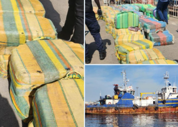 Arraisonnement d’un navire : Près de 3 tonnes de cocaïne saisies par la marine sénégalaise