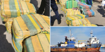 Arraisonnement d’un navire : Près de 3 tonnes de cocaïne saisies par la marine sénégalaise