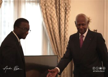 Echanges entre Amadou Ba et Abdou Diouf à Paris