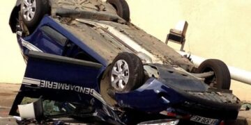 Un véhicule de la gendarmerie se renverse à Koumpentoum : 8 blessés dont 4 dans un état grave