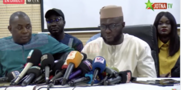 Conférence de presse : les leaders alliés du candidat Ousmane Sonko (LACOS) se mobilisent pour le procès du 12 décembre à la Cour Suprême