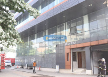 Urgent : Incendie à l’immeuble de Diaraf