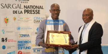 Sargal de la presse de la Cjrs : Mamadou Ndiaye de E-Media distingué