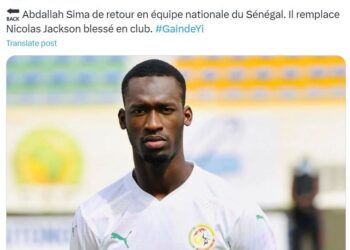 Abdallah Sima : C’est une fierté de jouer pour l’équipe nationale