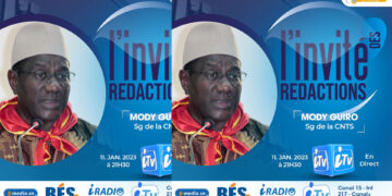 ? |DIRECT| MODY GUIRO SG DE LA CNTS FACE AUX RÉDACTIONS D&rsquo;EMEDIA