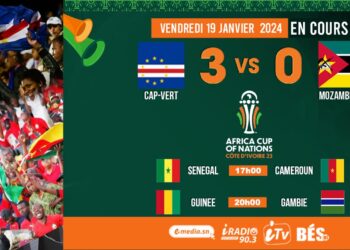 2ème journée Groupe B : Les requins bleus du Cap-Vert surclassent les Mozambicains