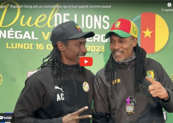 Can 2023 : Ce que Aliou Cissé pense du sélectionneur du Cameroun,  Rigobert Song