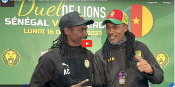 Can 2023 : Ce que Aliou Cissé pense du sélectionneur du Cameroun,  Rigobert Song