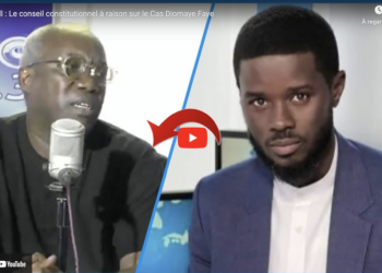 Le cas Diomaye : Ibou Fall donne raison au conseil constitutionnel et dénonce une incohérence de l’administration