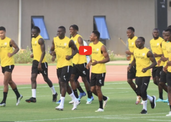 1ère séance d’entrainement des Lions en direction des 8èmes de finale : Pape Guèye seul absent, Sabaly s’est entrainé en solo
