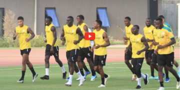 1ère séance d’entrainement des Lions en direction des 8èmes de finale : Pape Guèye seul absent, Sabaly s&rsquo;est entrainé en solo