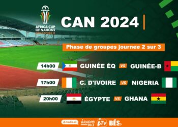 CAN 2023 : Choc Côte d’Ivoire-Nigeria de la 2ème journée du Groupe A