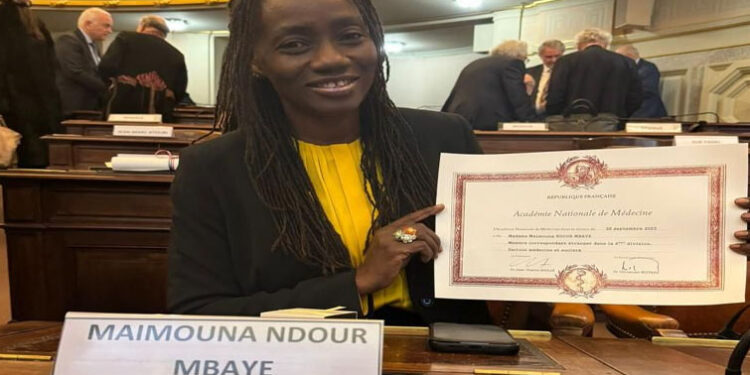 Académie française de Médecine : Pr Maimouna Ndour Mbaye, dans le lot des immortels 1 Académie française de Médecine : Pr Maimouna Ndour Mbaye, dans le lot des immortels