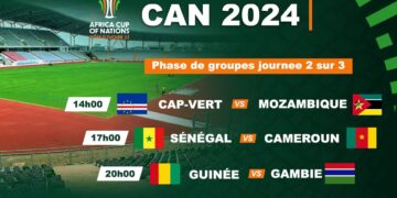 Can 2023 : Sénégal/Cameroun, un duel au sommet parmi les trois matchs du jour