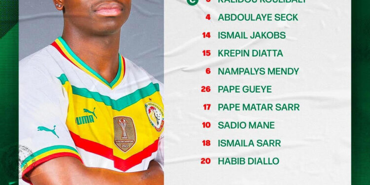 Onze de départ contre la Guinée : Aliou Cissé apporte deux changements 1 Onze de départ contre la Guinée : Aliou Cissé apporte deux changements
