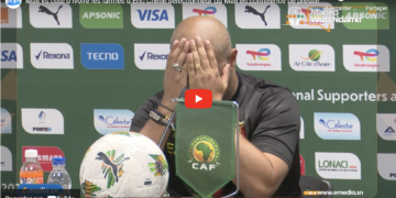 Mali vs Côte d’Ivoire : les larmes d’Éric Chelle, sélectionneur du Mali en conférence de presse