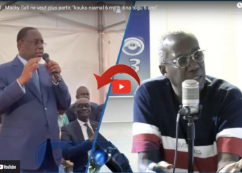 Xew Xewu jamono : « Macky Sall ne veut plus partir, si on lui donne 6 mois avec ce projet, il va… » (Ibou Fall)