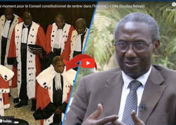 Tensions politiques : « C’est le moment pour le Conseil constitutionnel de rentrer dans l’histoire… » (Me Doudou Ndoye)