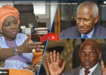 Déclaration conjointe des présidents Abdou Diouf et Abdoulaye Wade : La réaction de Mimi Touré