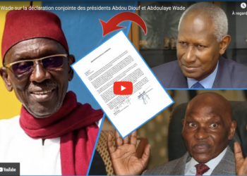 L’ancien Président du Groupe parlementaire libéral, Doudou Wade réagit après la déclaration conjointe des présidents Diouf et Wade