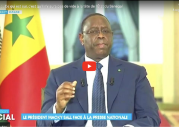 Macky Sall : « Ce qui est sûr, c’est qu’il n’y aura pas de vide à la tête de l’État du Sénégal »