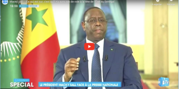 Macky Sall : « Ce qui est sûr, c&rsquo;est qu&rsquo;il n&rsquo;y aura pas de vide à la tête de l&rsquo;État du Sénégal »