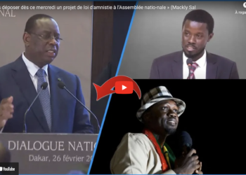 « Je vais déposer dès ce mercredi un projet de loi d’amnistie à l’Assemblée nationale » (Macky Sall)