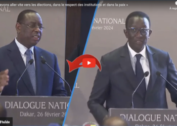 « Nous devons aller vite vers les élections, dans le respect des institutions, dans la paix et… » (Amadou Ba)