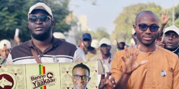 Caravane des jeunes de BBY Grand Yoff : Le Coordonnateur Mayassine Niasse s&rsquo;engage pour la victoire de Amadou Ba dès le 1er tour