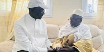 Visite de courtoisie dans la maison familiale de Macky Sall : L’oncle du président formule des prières pour Amadou Ba 