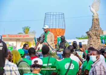 Ziguinchor : Aliou Mamadou Dia lâche la colombe de la paix