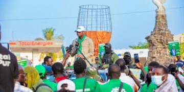 Ziguinchor : Aliou Mamadou Dia lâche la colombe de la paix