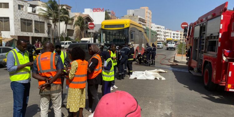 Simulation d’un accident sur le tracé : Le test fructueux du Brt 1 Simulation d’un accident sur le tracé : Le test fructueux du Brt