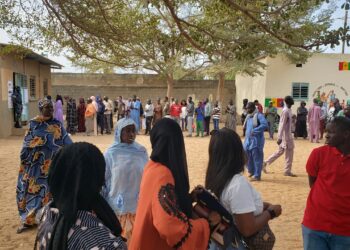 Scrutin présidentiel 2024 : Un mandataire si particulier au centre Adolphe Diagne de Golf Sud