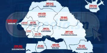Présidentielle du 24 mars 2024 : Focus la carte électorale