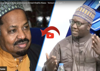 Cheikh Oumar Diagne : « Ce que je pense de  Ahmed Khalifa Niass… »