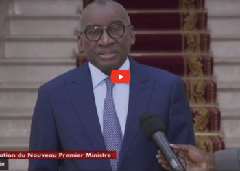 Remaniement ministériel : Les premiers mots du nouveau Premier ministre, Sidiki Kaba