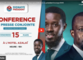 ? Direct – Conférence de presse conjointe du président Ousmane Sonko et du candidat Bassirou Diomaye Faye