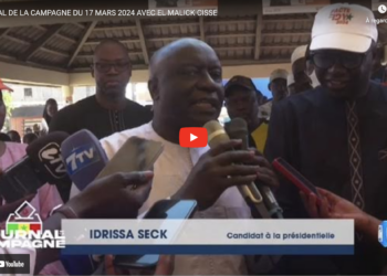 Journal de la campagne du 17 mars 2024 avec El Hadji Malick Cissé