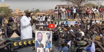 Campagne électorale : Ousmane Sonko à la tête d’une caravane de la Coalition Diomaye Président à Kédougou