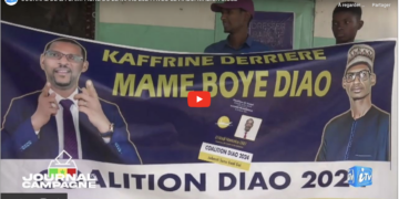 Journal de la campagne du 22 mars 2024 avec El Hadji Malick Cissé