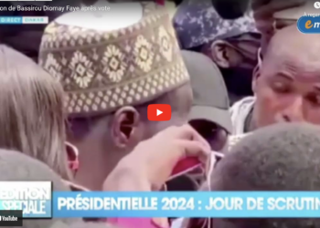 Scrutin présidentiel du 24 mars : Déclaration du candidat Bassirou Diomaye Faye après vote